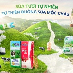 Sữa thanh trùng Mộc Châu